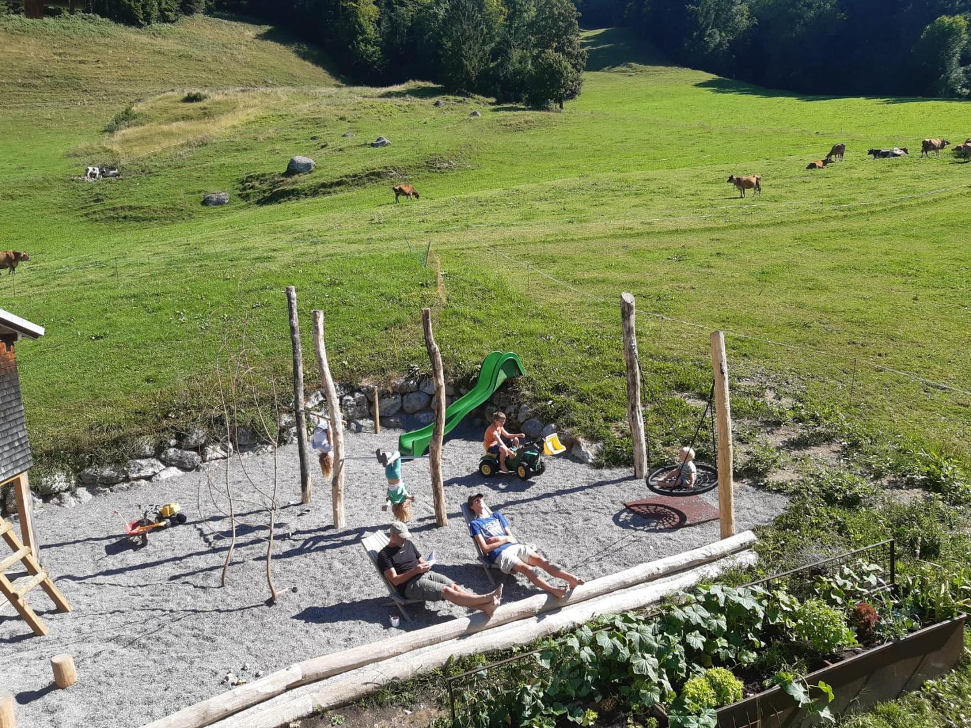 Ferienhof Duerlinde Hittisau Exterior foto